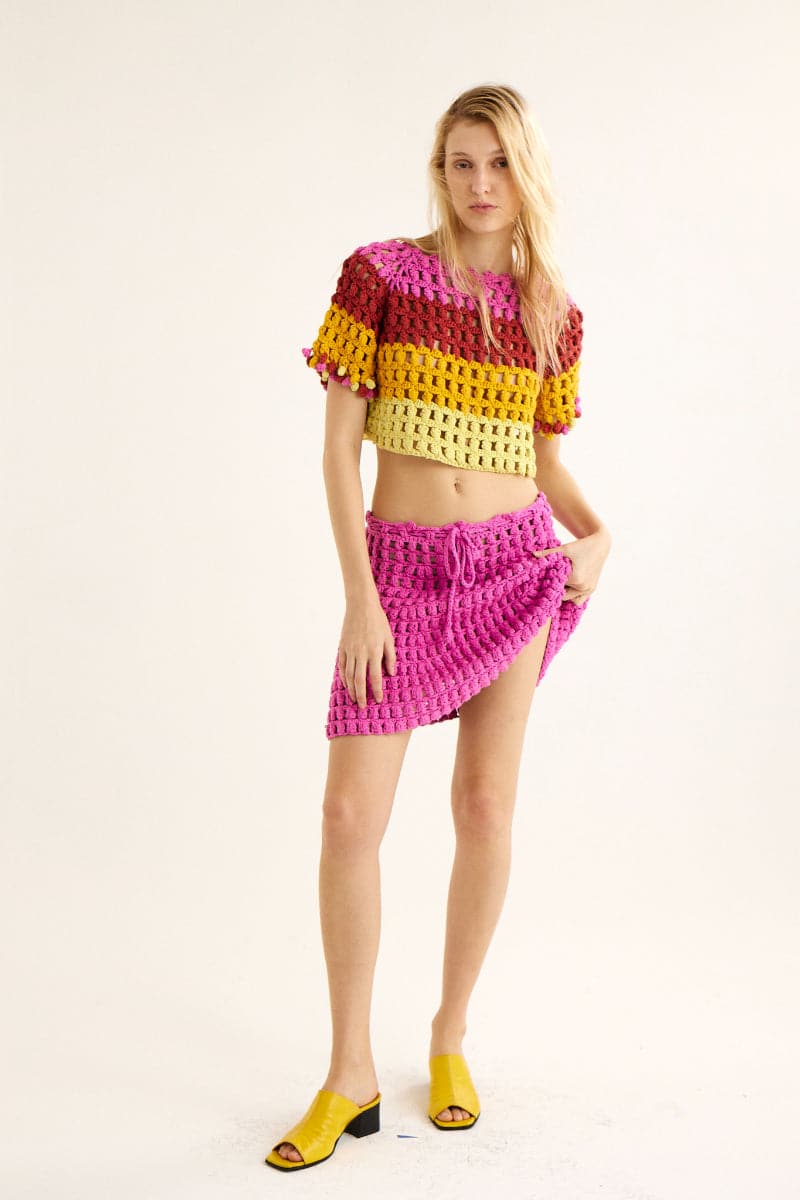 EMILY DAY DREAM TOP AND SKIRT TWIN SET - CULT MIA