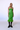 GREEN SEQUIN FEATHER-TRIMMED MIDI DRESS | Sudi Etuz | CULT MIA