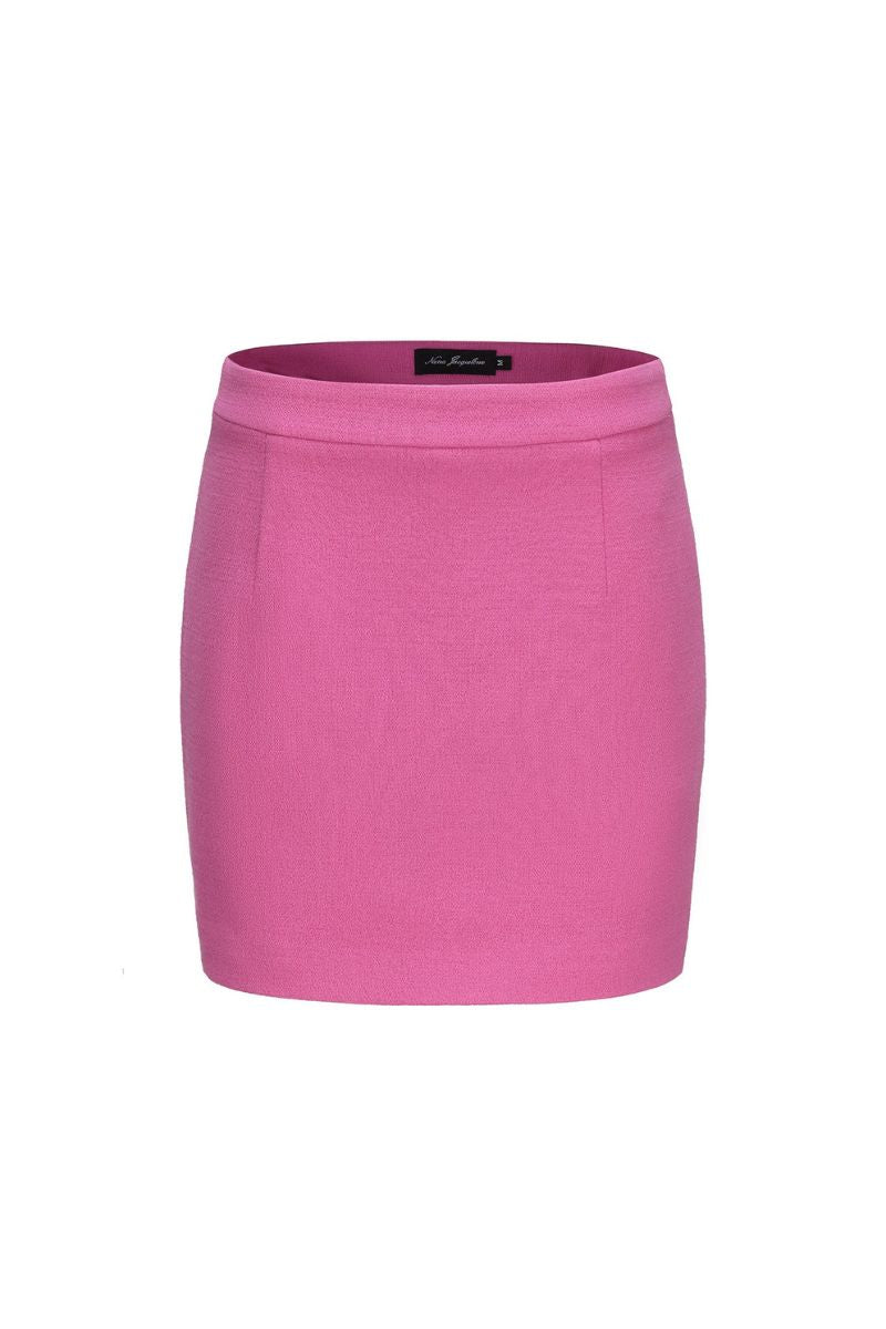 LISETTE PINK MINI SKIRT - CULT MIA