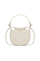 VIKELE STUDIO Maria Mini Bag in Milk, top handle bag with sleek design and soft material, perfect for stylish everyday use.