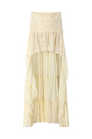 IKINITA Helen Butter Yellow co-ord set featuring a stylish top and matching pants, perfect for casual or chic occasions.