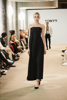 Turquoise obsidian flow maxi dress by TONYY featuring a flowing silhouette and elegant design, perfect for summer wear.
