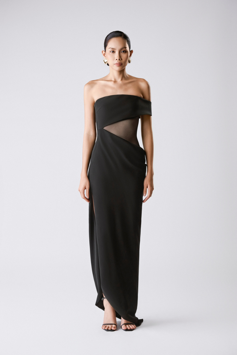 Night Bloom maxi dress by TONYY featuring a flowing silhouette and elegant design, perfect for summer or evening wear.