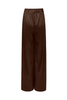 LEDIEL NERU pants in brown, stylish and comfortable women's pants with a relaxed fit and versatile design.