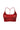 BRALETTE EN MAILLE BRILLANTE ROUGE