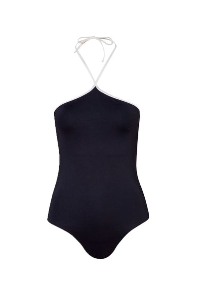 NAUTA BLACK AND WHITE ONE-PIECE SWIMSUIT | CULT MIA | Verdelimon