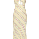 Summer Away floral maxi dress with a flowing silhouette featuring a vibrant floral trail pattern.