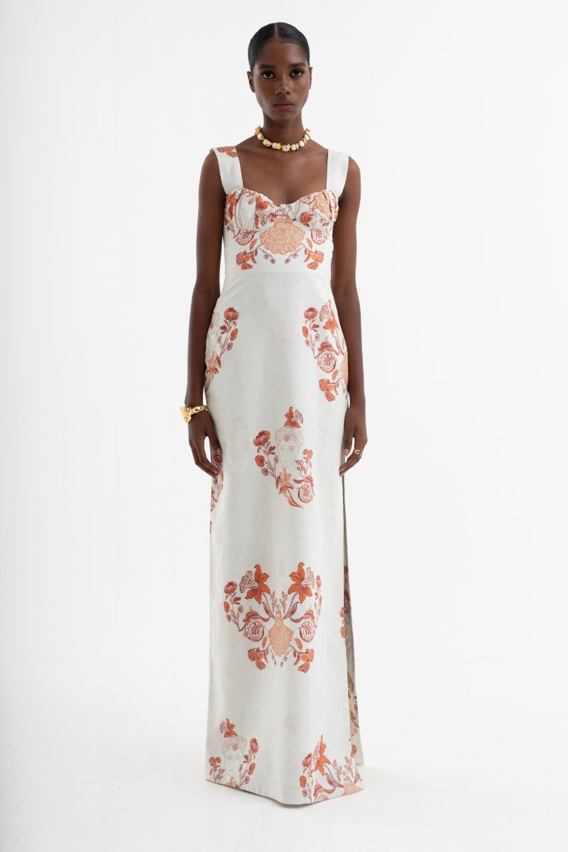 CLIO OYSTER MAXI DRESS - CULT MIA