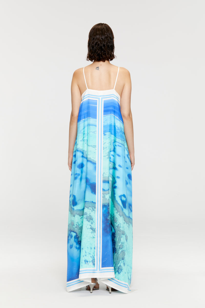 MALDIVES SILK MAXI DRESS - CULT MIA