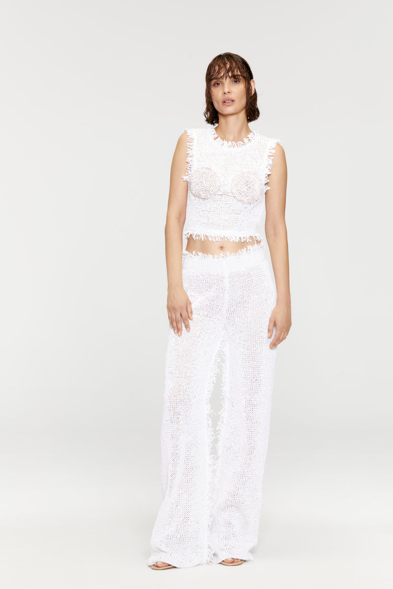 SPIRAL KNITTED TOP - CULT MIA