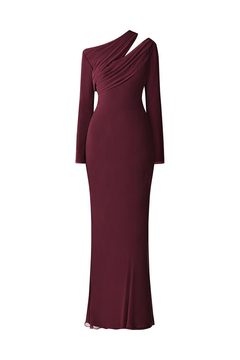 DRAPED MIDI DRESS - CULT MIA