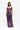 URCHIN PURPLE SIRENA CUT-OUT SILK MAXI DRESS | Aquarel Studio | CULT MIA