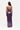 URCHIN PURPLE SIRENA CUT-OUT SILK MAXI DRESS | Aquarel Studio | CULT MIA