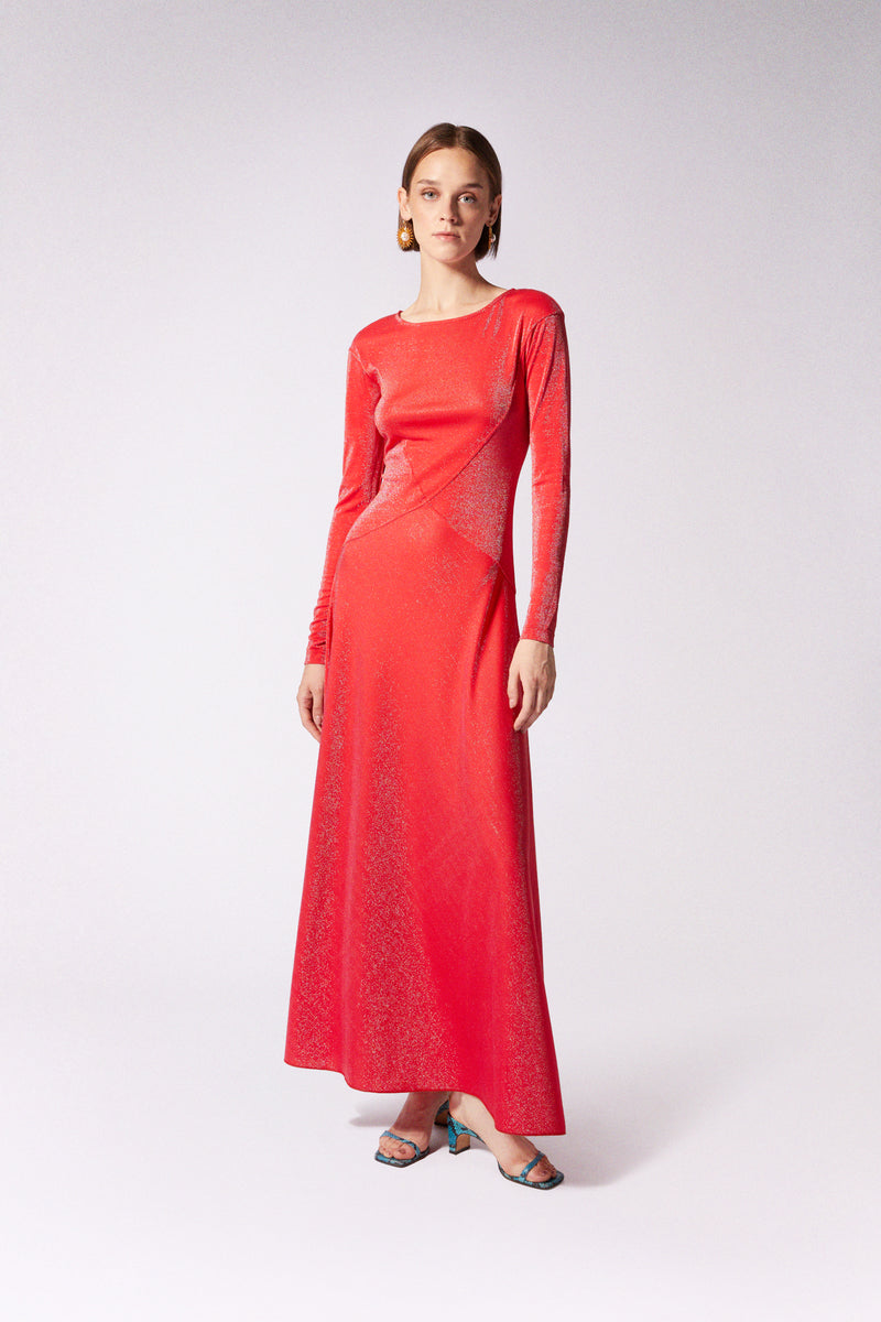 JULS DRESS IN RED