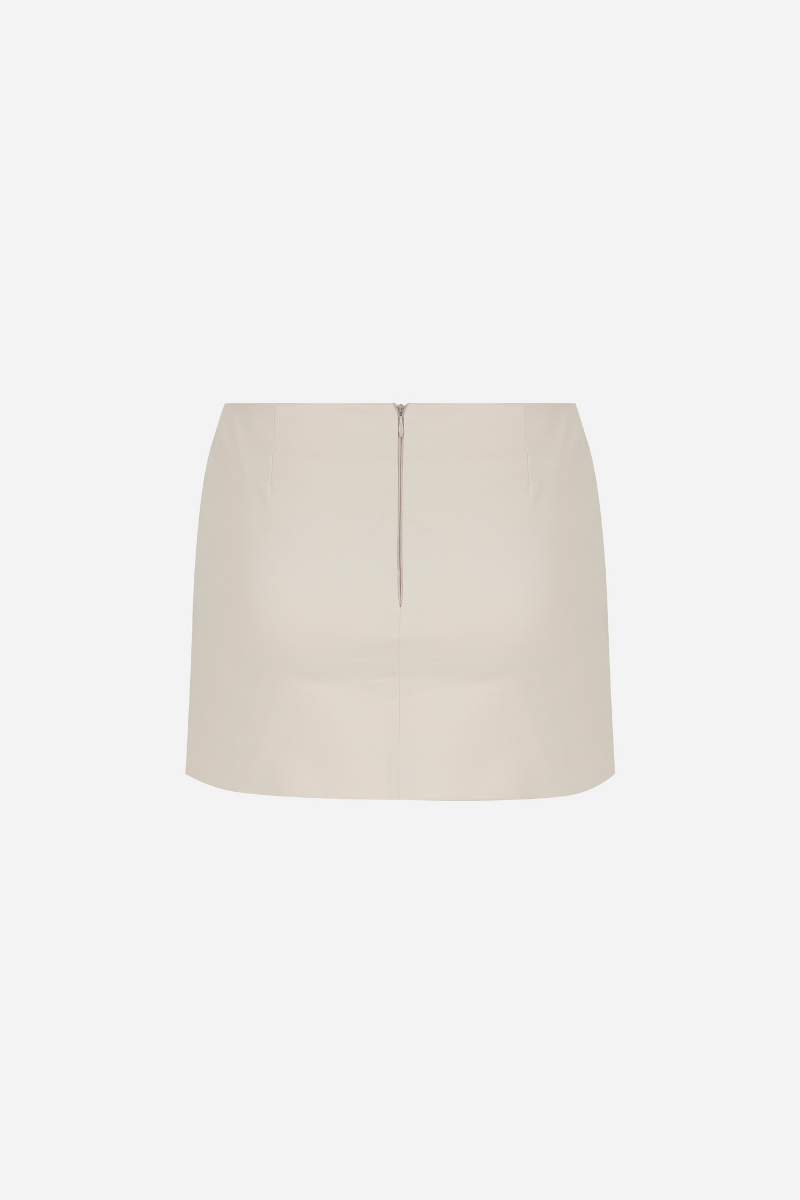 LILIA SKIRT IN BEIGE - CULT MIA