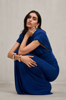 Deme By Gabriella Judy cobalt blue co-ord set featuring a stylish matching top and pants for a chic, coordinated look.
