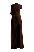 Deme By Gabriella Sparrow gown featuring elegant fabric, flowing design, and intricate detailing on a neutral background.