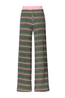 Baobab KINA pants in Disco Rosa color, featuring stylish, comfortable pants with a vibrant pink shade and modern design.