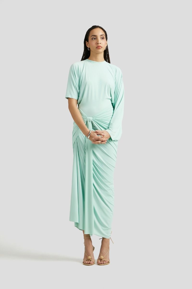 YETA MAXI DRESS IN MINT - CULT MIA