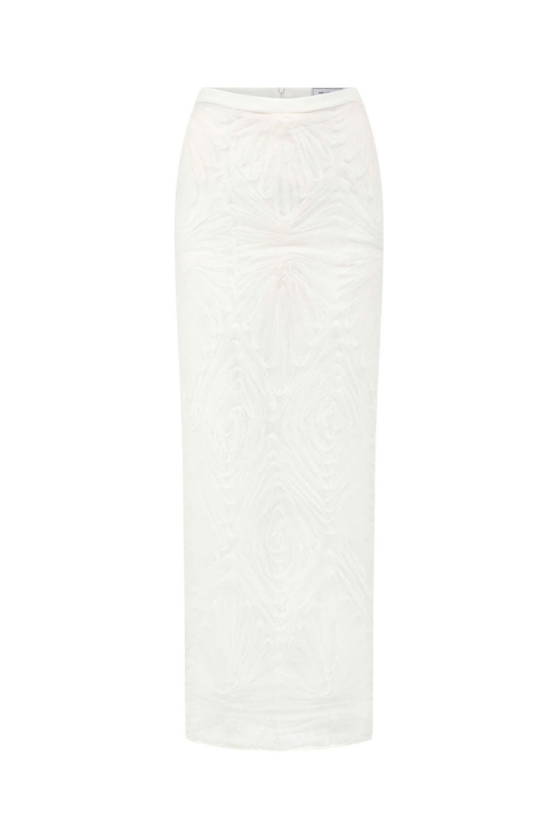 Arti Apparel TULIP MIDI skirt in soft fabric, featuring a sleek midi length and elegant design, perfect for stylish outfits.