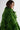 GREEN LLAMA FAUX FUR JACKET | Fortini | CULT MIA