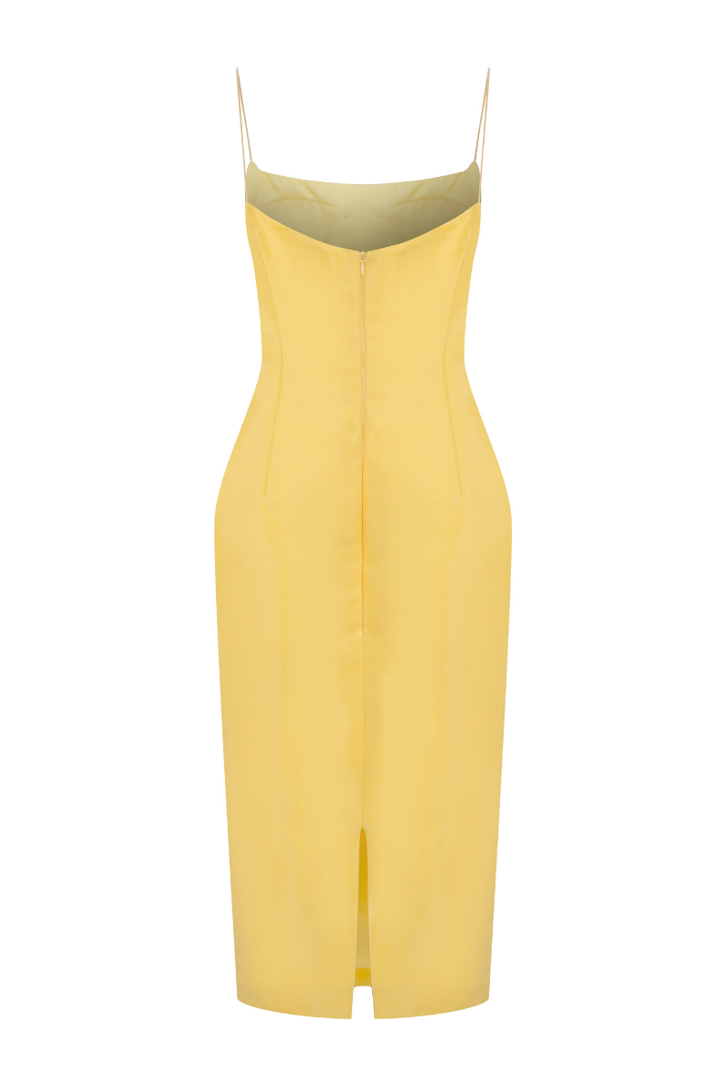 LIQUID ORGANZA SCULPT DRESS - CULT MIA