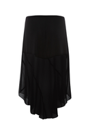 Suncillo Laura Midi Skirt featuring a flowy fabric and stylish design, shown in a natural pose on a neutral background.