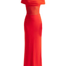 Deme By Gabriella Taylor Hibiscus Maxi Dress featuring vibrant floral print and flowing fabric.