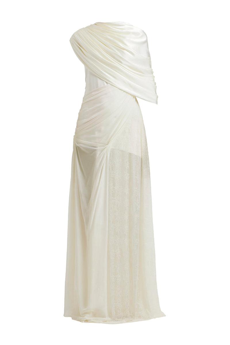 Deme By Gabriella Darcy gown featuring elegant fabric and a flattering silhouette, perfect for formal occasions.