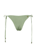Baobab Kaia bikini bottom in jade green, featuring a stylish cut and smooth fabric, perfect for beachwear and swimwear fashion.