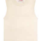 Cream-colored LA G top from La Granni, featuring a stylish design and soft fabric, ideal for casual or chic outfits.
