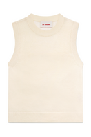 Cream-colored LA G top from La Granni, featuring a stylish design and soft fabric, ideal for casual or chic outfits.