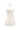 ANGELINA MINI DRESS IN IVORY WHITE SILK - CULT MIA