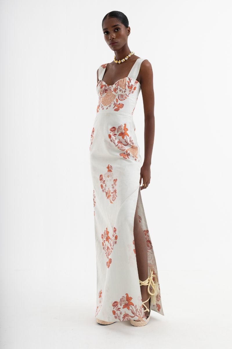 CLIO OYSTER MAXI DRESS - CULT MIA