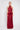 ALIUR DEEP RED HALTER NECK EVENING DRESS - CULT MIA