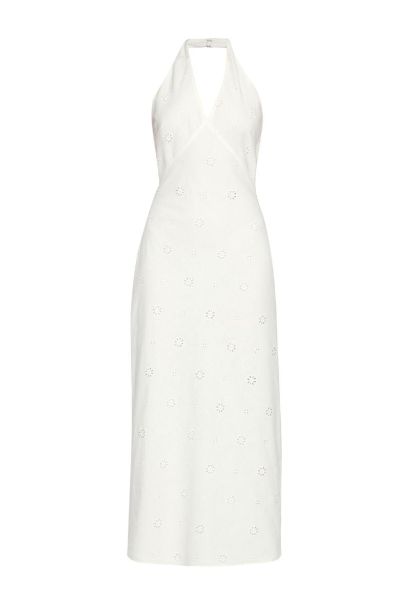 TURIN DRESS IN OFF WHITE - CULT MIA