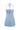 ANGELINA MINI DRESS IN CINDERELLA BLUE SILK - CULT MIA