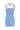 BLUE SMOCKED MINI DRESS WITH CONTRASTING PINK HEMMING | Chictopia | CULT MIA