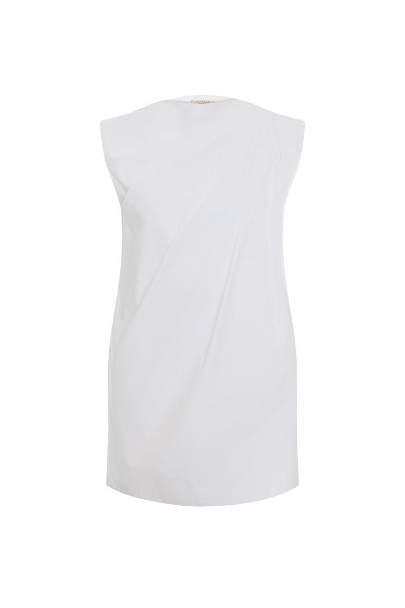 Acaria Studio Roma Mini Dress featuring a stylish, fitted design with sleeveless style and vibrant pattern, perfect for casual or dressy occasions.