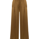 Acaria Studio Jill satin pants in copper, featuring a stylish fit with smooth satin fabric and a modern, elegant design.