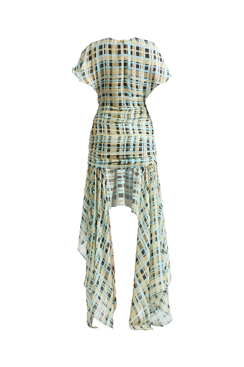 Deme By Gabriella Bluebell Mini Dress featuring a stylish design, perfect for casual or semi-formal occasions.