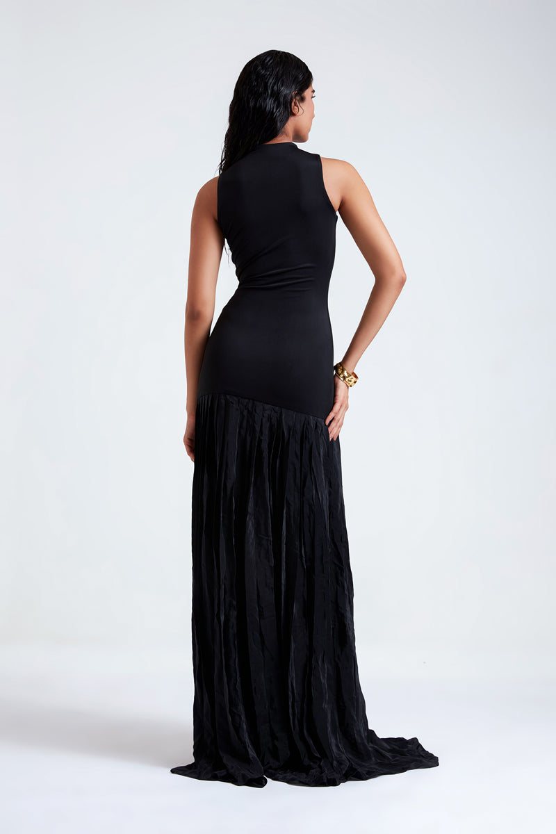 MATTIA BLACK MAXI DRESS - CULT MIA