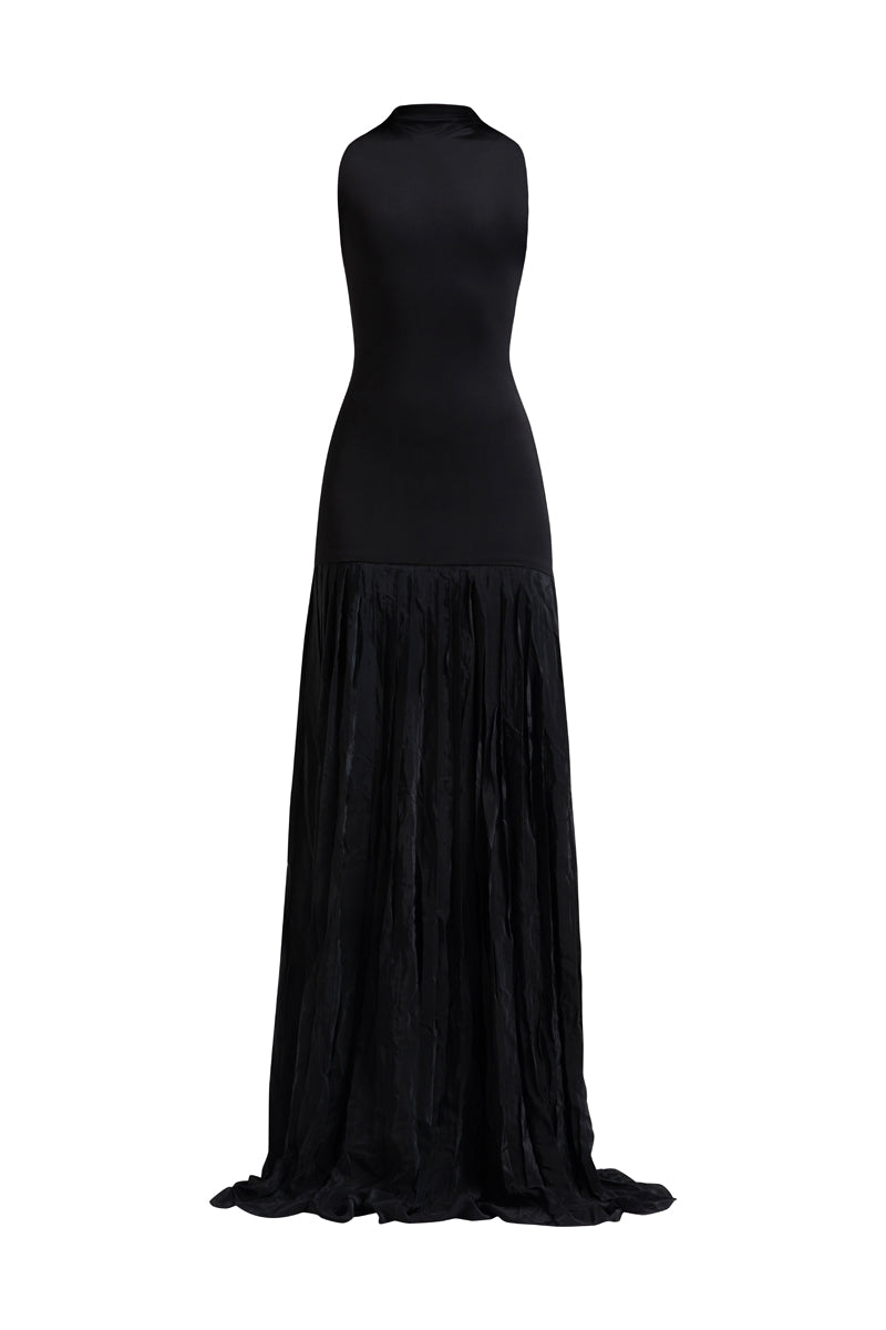 MATTIA BLACK MAXI DRESS - CULT MIA