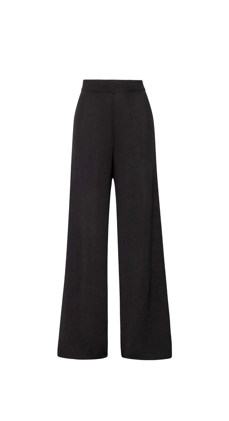 بنطلون كيوتو باللون الفحمي