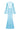 CRYSTAL LIGHT BLUE MAXI FLARED DRESS WITH OPEN BACK | Santa Brands | CULT MIA