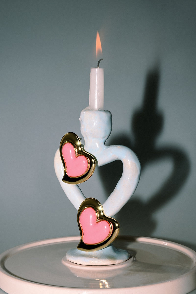HEARTFELT PINK EARRINGS - CULT MIA