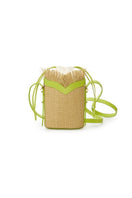 Beige VIKELE STUDIO Bucket Mini Bag with shoulder strap, compact and stylish for casual or evening wear.