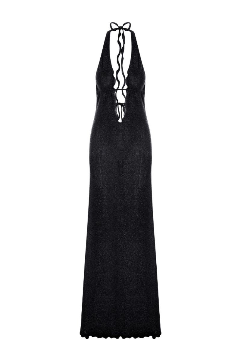 LYRA DRESS IN BLACK - CULT MIA