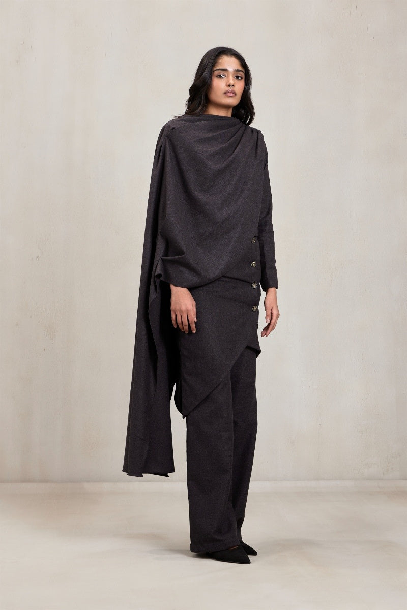 Deme By Gabriella gray Dawn co-ord set featuring a matching top and pants, stylish and comfortable for casual wear.