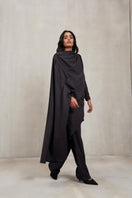Deme By Gabriella gray co-ord set featuring matching top and pants, stylish and comfortable loungewear for everyday wear.